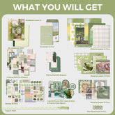 Scrapbooking Kit Life Collection Series Poetry of Misty Island 116 PCS - Funto